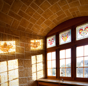 Rayon de soleil entrant par une fenêtre du Château